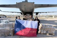 Česko dodalo vybavení pro polní nemocnice v Pásmu Gazy