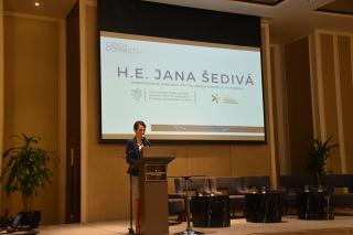 Czech ambassador H.E. Jana Šedivá