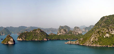 Vietnam zátoka Halong